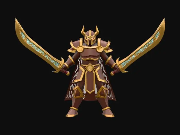 3D model for Arcane Duelist