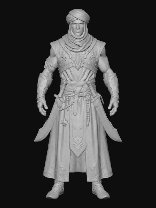 3D model for Desert Arcana Crystal Slayer