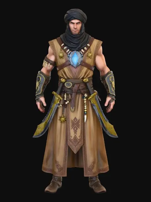 3D model for Desert Arcana Crystal Slayer