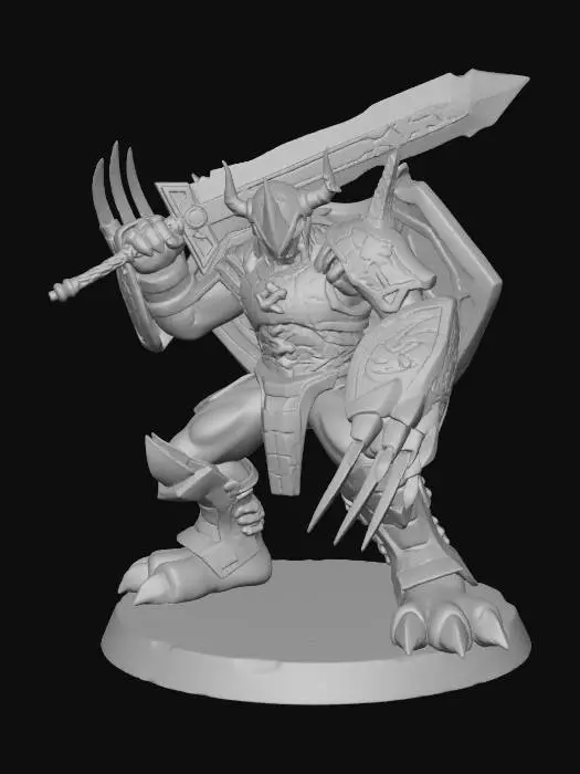3D model for Collectamon - Wargreymon