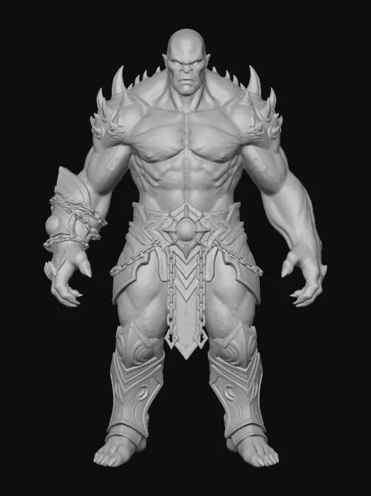 3D model for Infernal Colossus