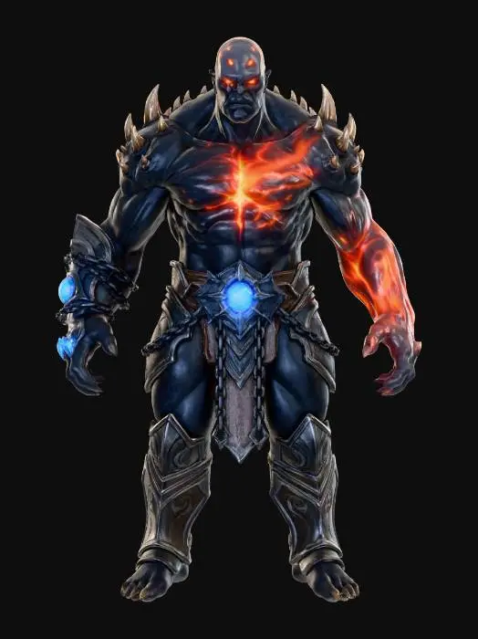 3D model for Infernal Colossus