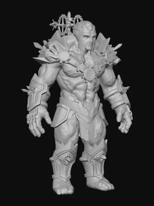 3D model for Eldritch Golem