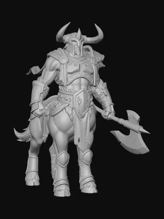 3D model for Centaur Warrior Chieftain