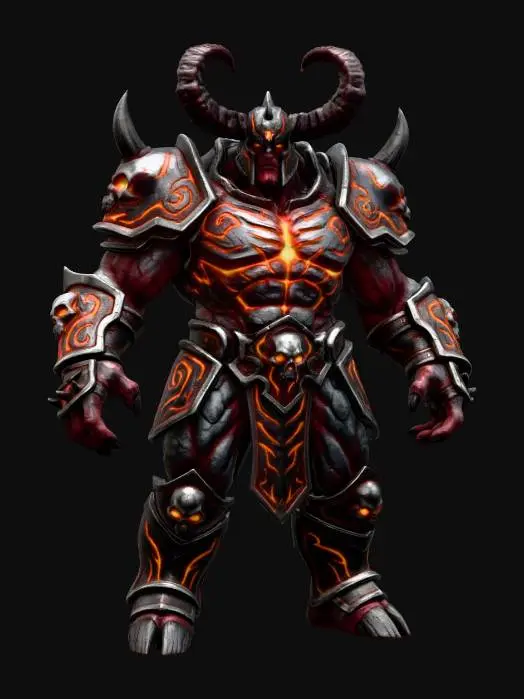 3D model for Infernal Overlord of Pride