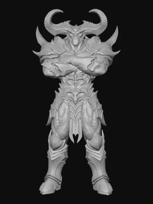 3D model for Infernal Overlord