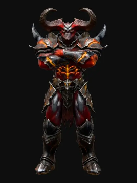 3D model for Infernal Overlord
