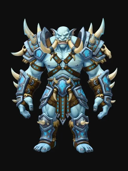 3D model for Frost Rune Warrior