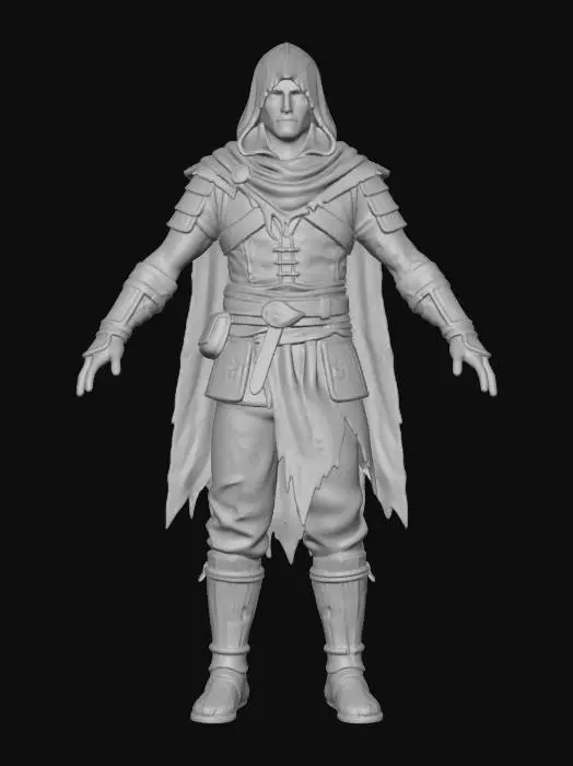 3D model for Wanderer in the Mist