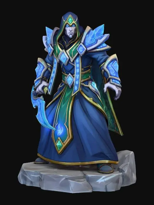 3D model for Mystic Bladecaster