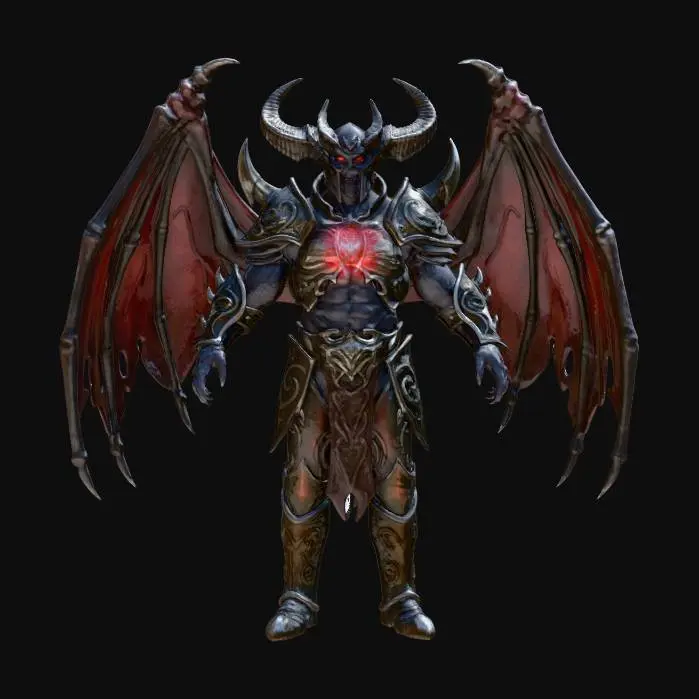 3D model for Demon Lord