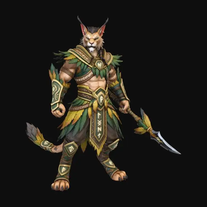 3D model for Blackclaw Guard Golden