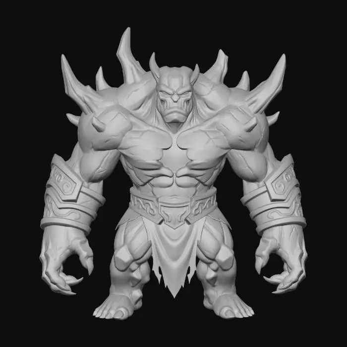 3D model for Stone Guardian