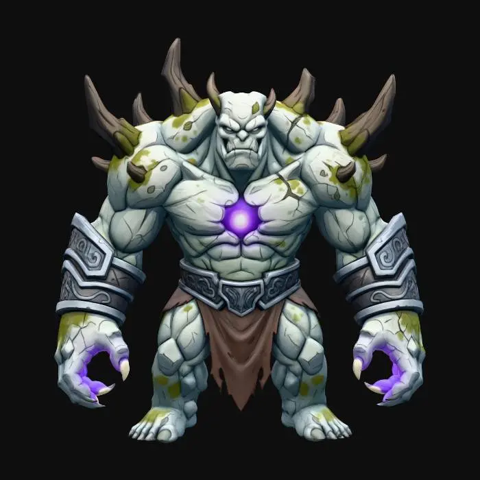 3D model for Stone Guardian