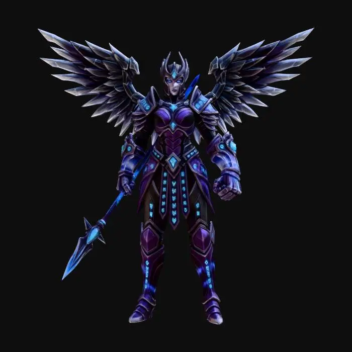 3D model for Ethereal Guardian