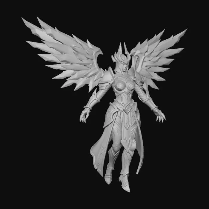 3D model for Violet Valkyrie