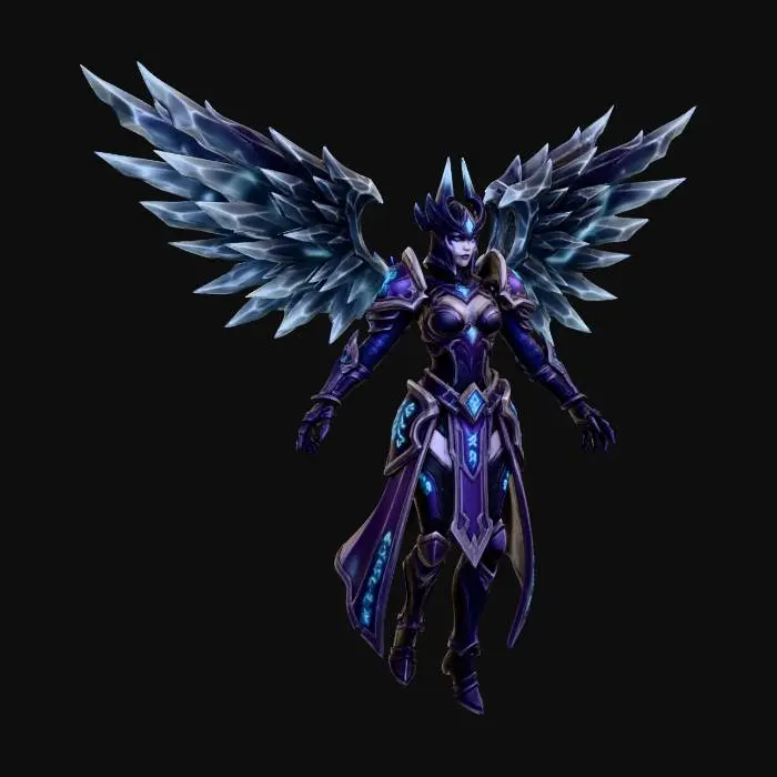 3D model for Violet Valkyrie