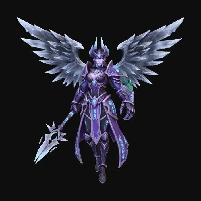 3D model for Ethereal Guardian