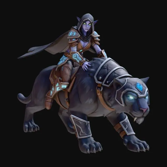 3D model for Mystical Sentinel Rider