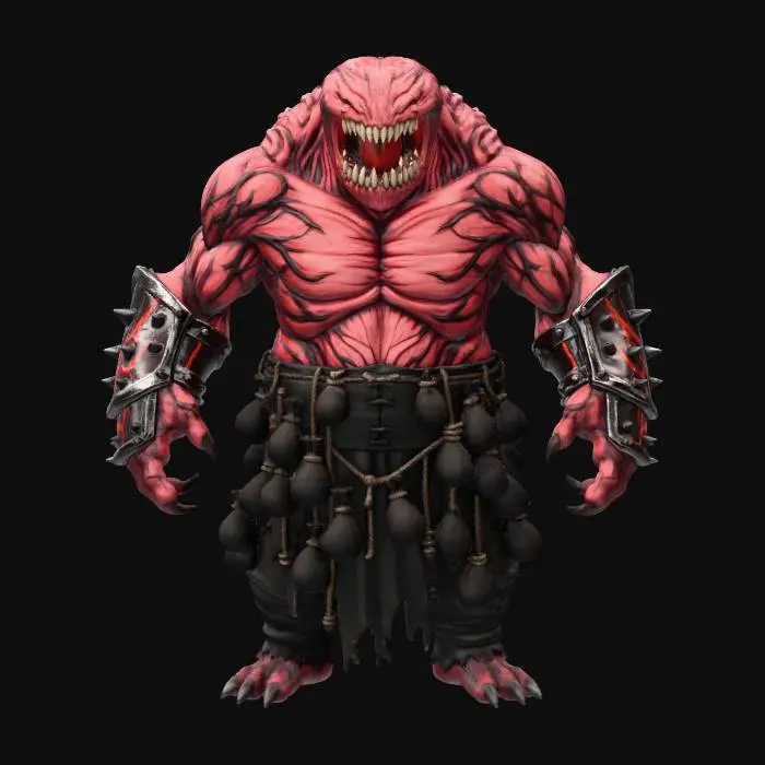 3D model for Raging Behemoth