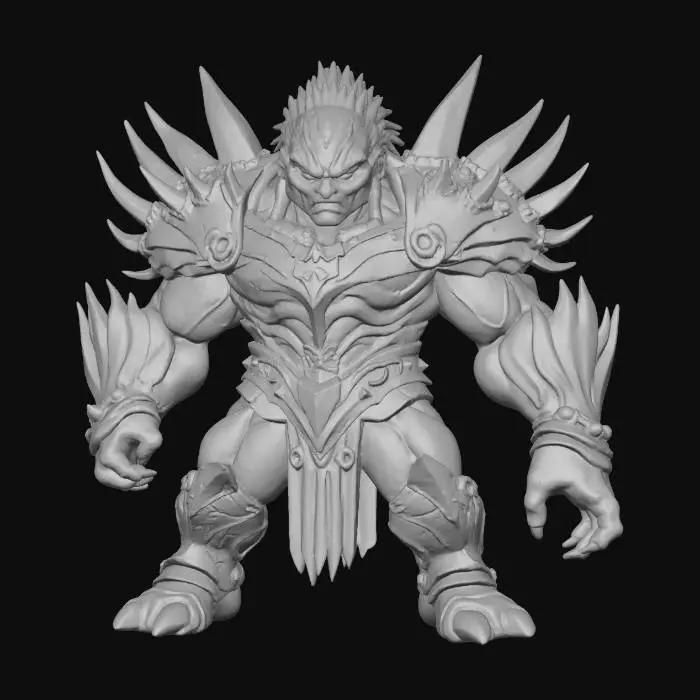 3D model for Forest Deity Beast