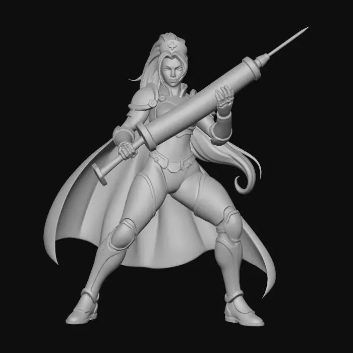 3D model for Nurse Warrior