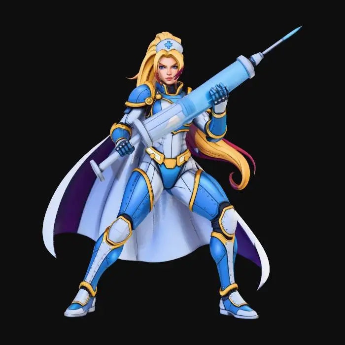 3D model for Nurse Warrior