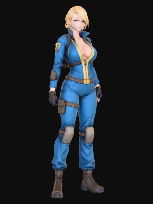 3D model for Fallout Survivor