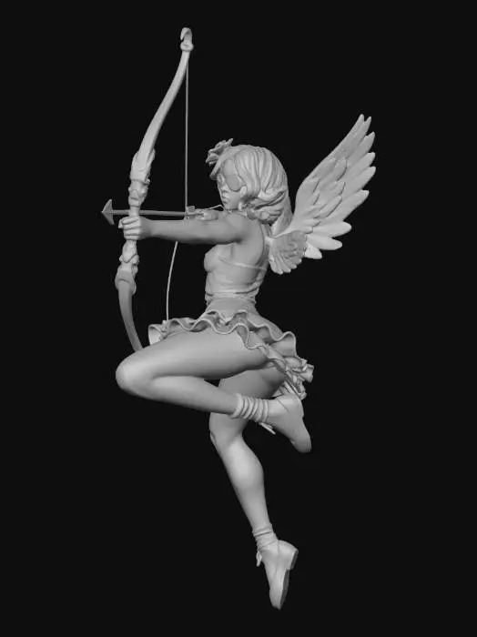 3D model for Cupid in White