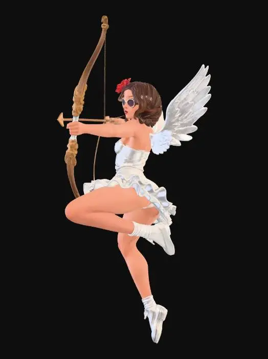 3D model for Cupid in White