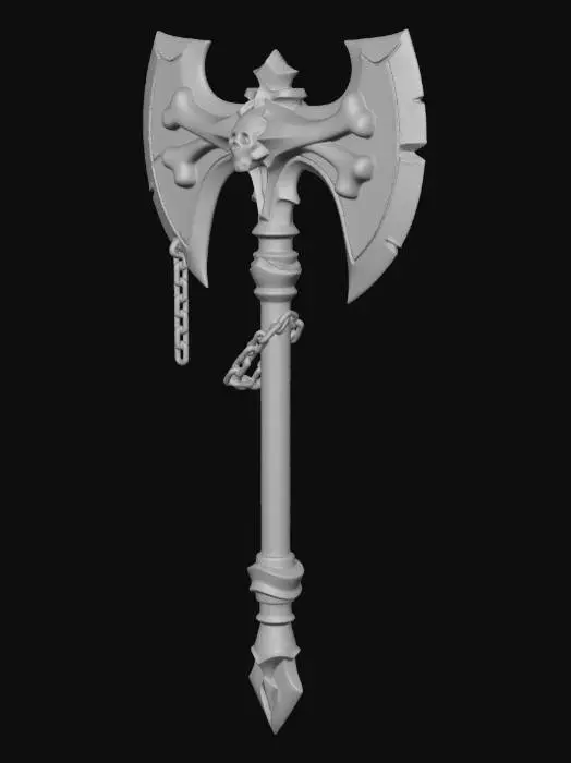 3D model for Twilight War Axe