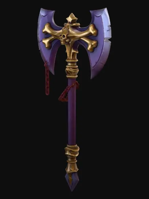 3D model for Twilight War Axe