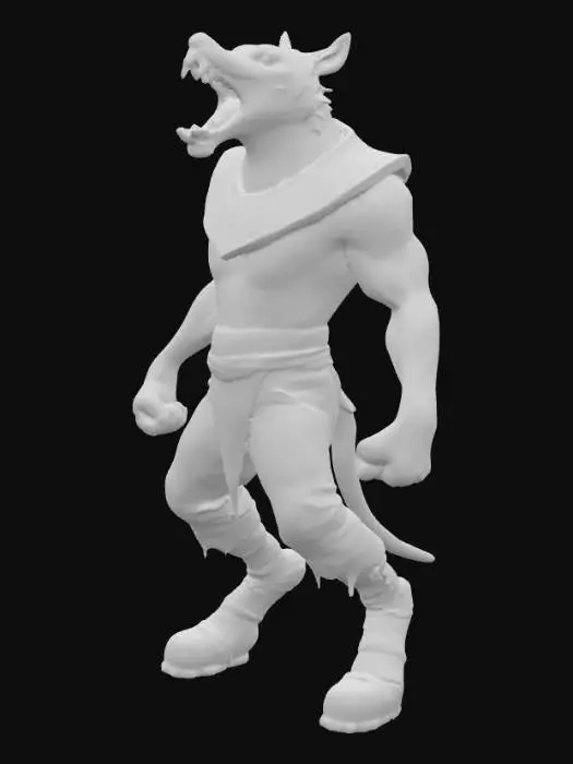 3D model for Werewolf Roar