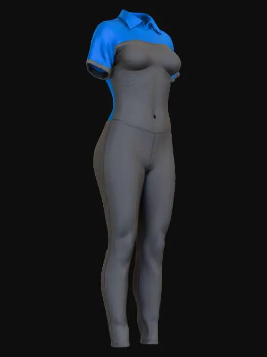 3D model for Mannequin in Store Aisle