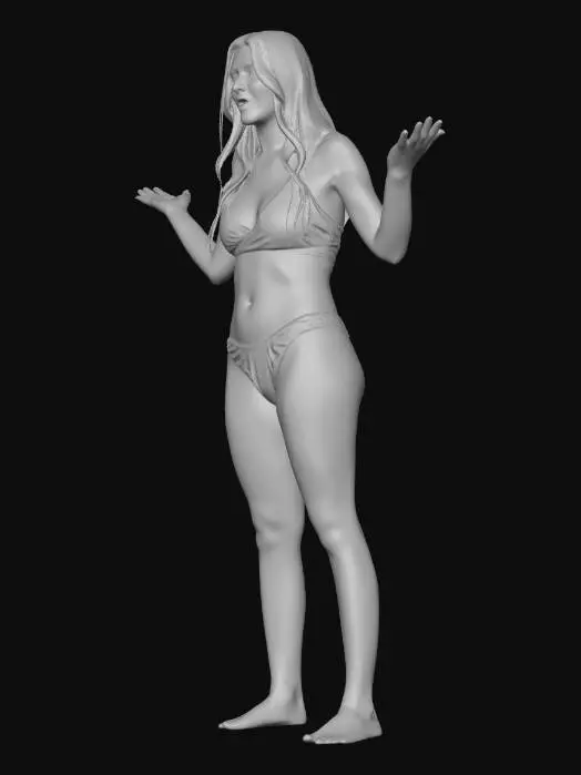 3D model for Backyard Summer Pose