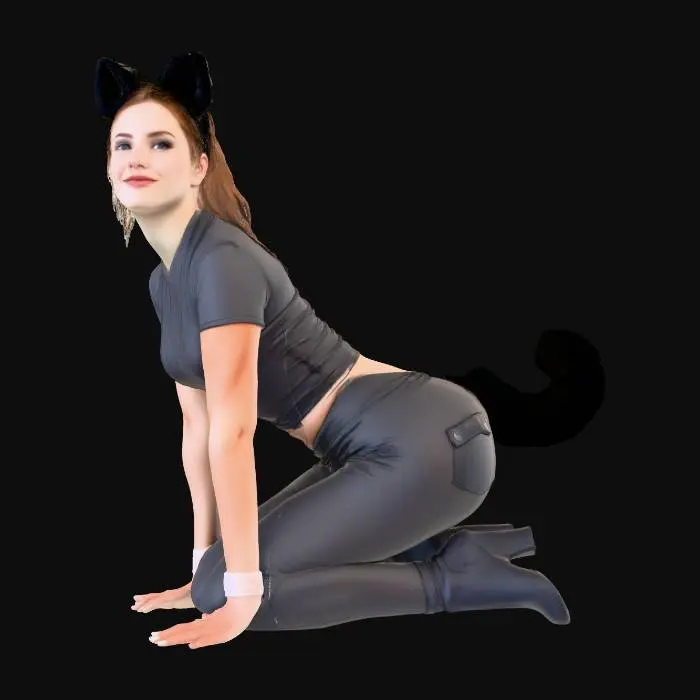 3D model for Playful Feline Costume