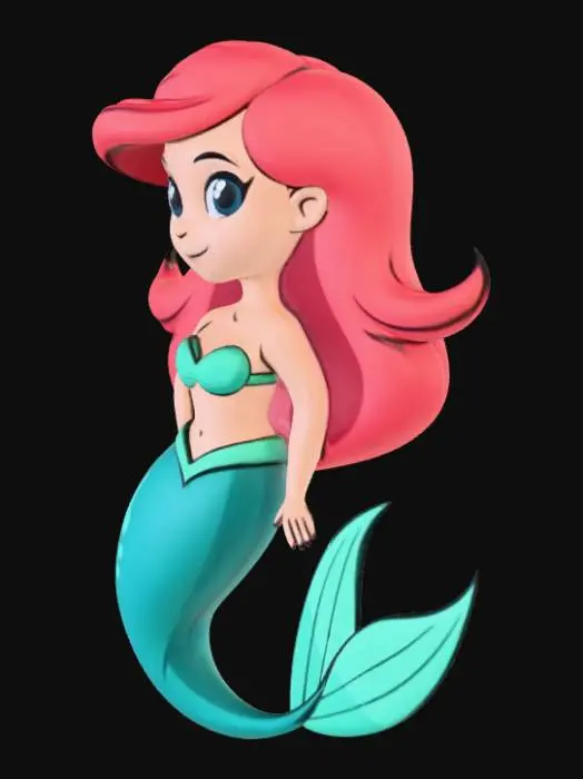 3D model for Scarlet Siren