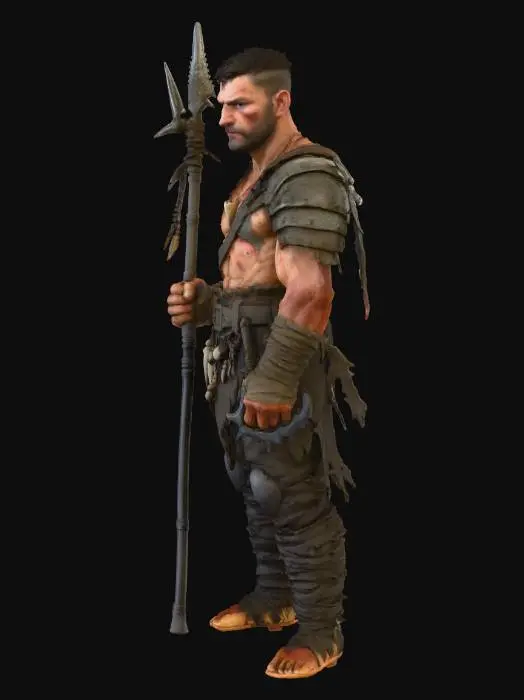 3D model for Red bramin