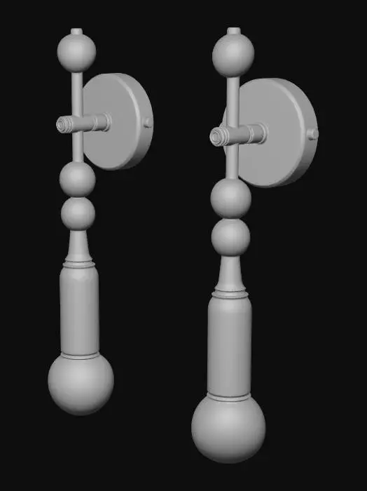 3D model for Twin Orbs of Light