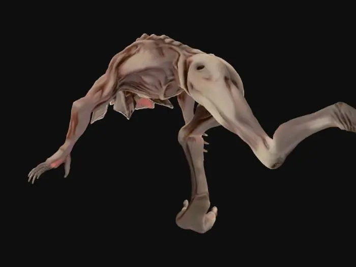 3D model for Demogorgon Creature