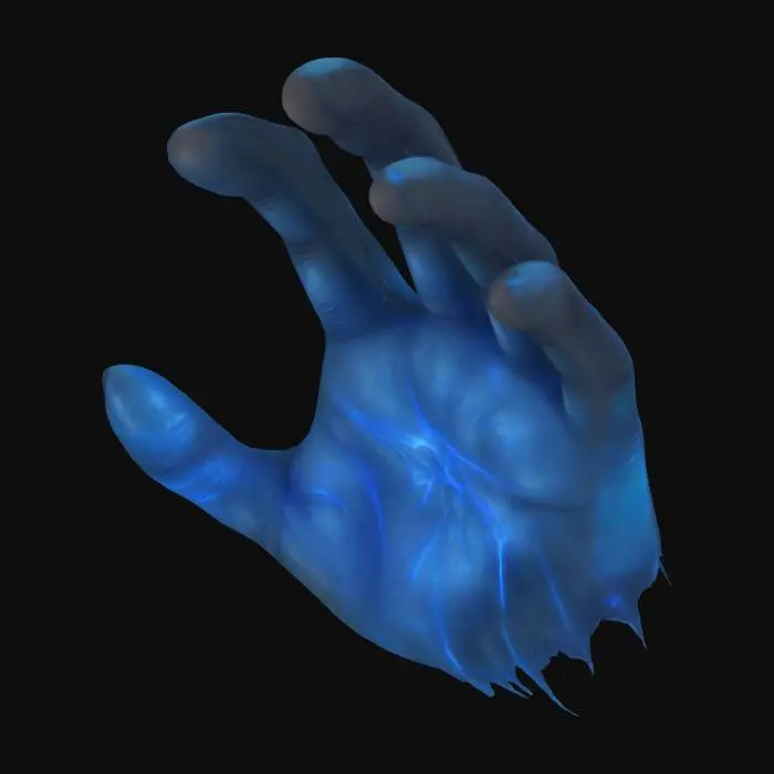 3D model for Carnage hand