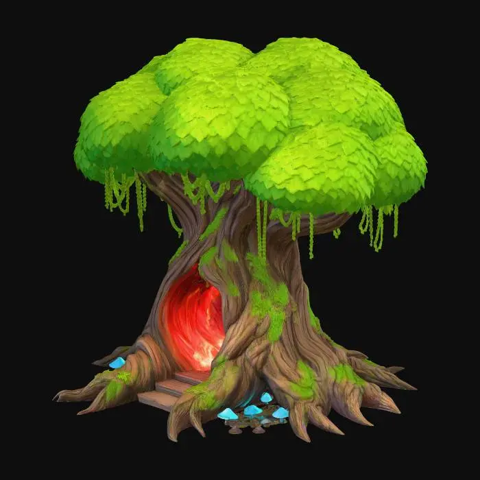 3D model for Crimson Portal in the Eldertree