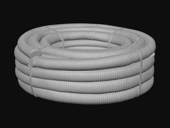 3D model for Blue Coiled Pipe