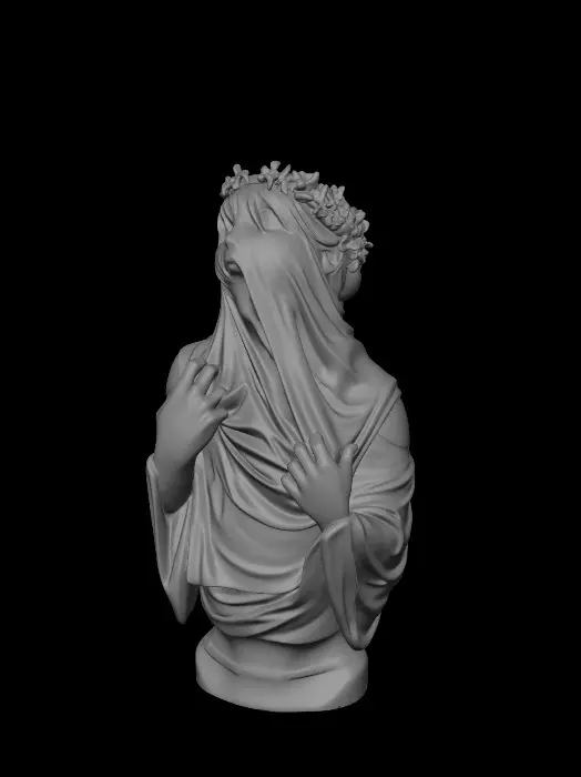 3D model for Veiled Scream