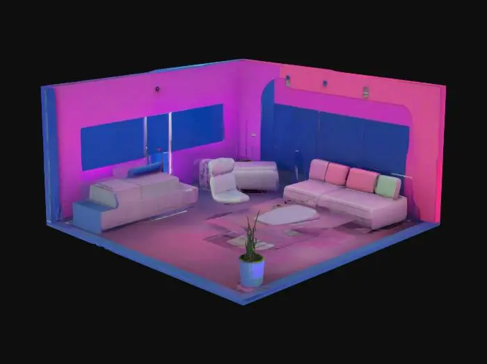3D model for : A Swedish Furniture Store

Description: Spawns a friendly and welcoming  80s futuristic department store.  with bright neon colors and chrome or metallic accents 
