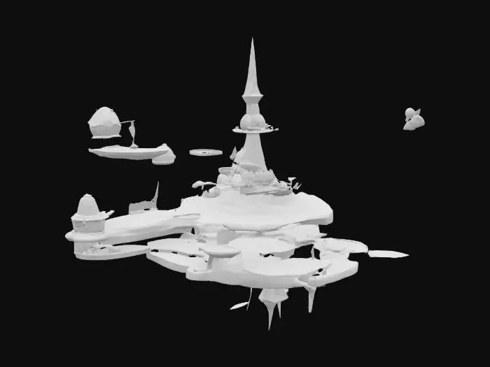 3D model for Observatory in Super Mario Galaxy
