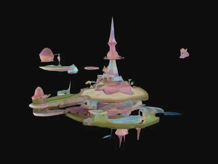 3D model for Observatory in Super Mario Galaxy