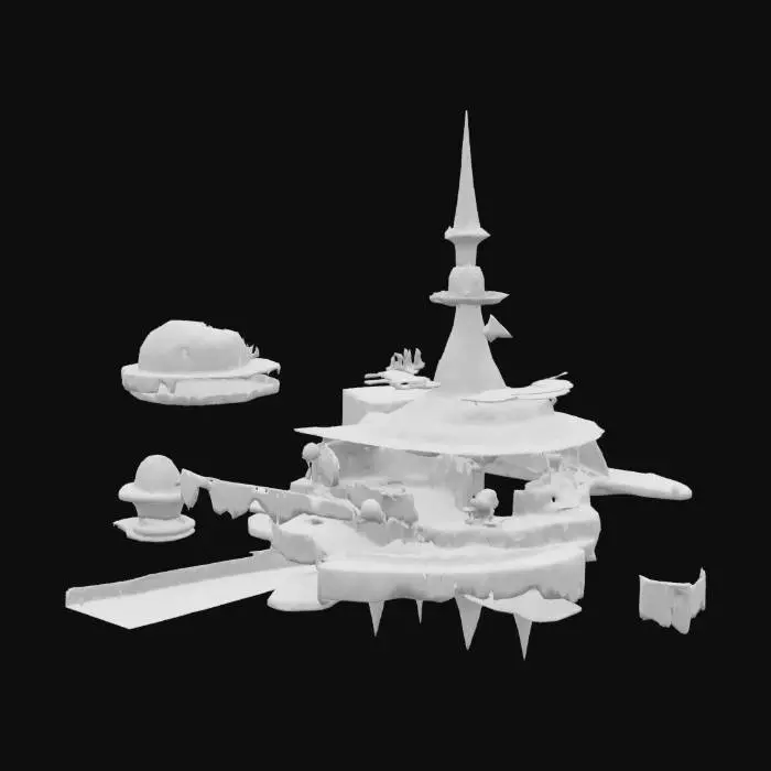 3D model for Observatory in Super Mario Galaxy