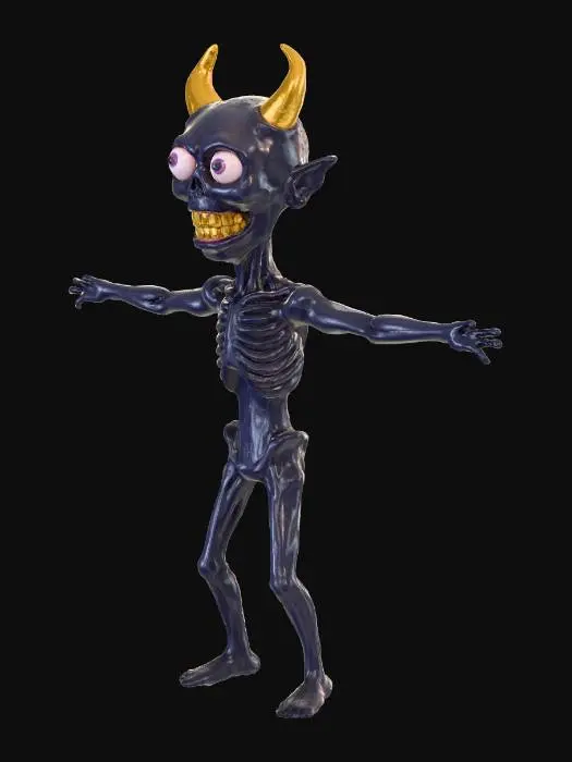 3D model for The Wicked Demon