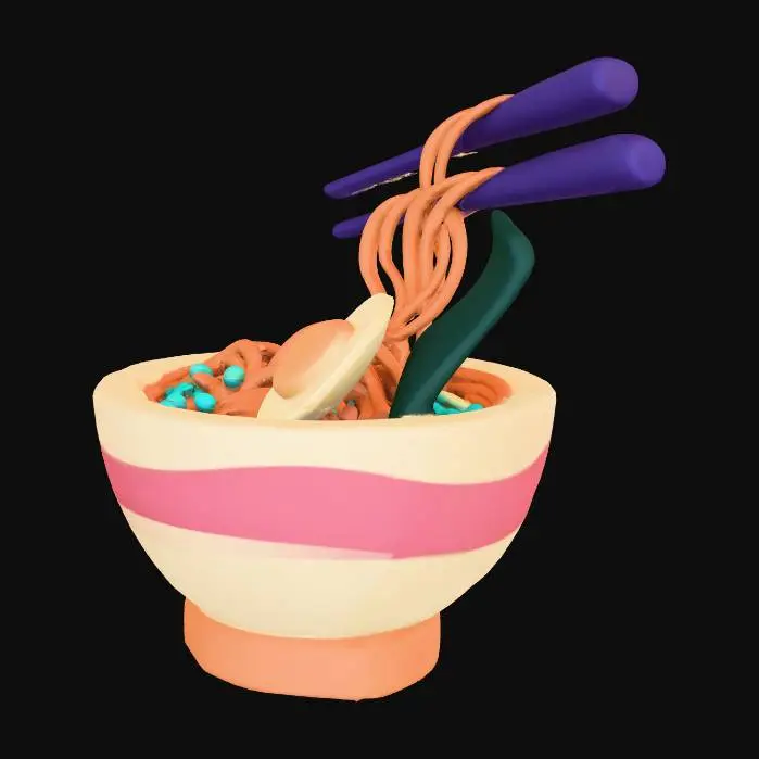 3D model for Ramen Delight